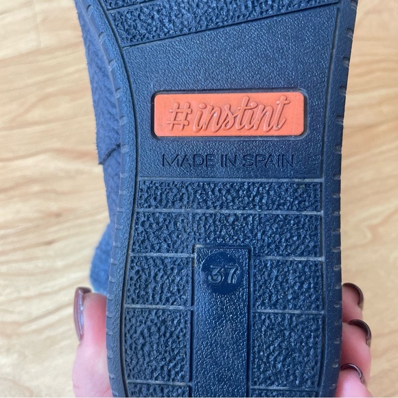 TONI PONS Gigi purl suede leather slip on Ankle Boots #instint US 6.5 Woman’s - Picture 6 of 7